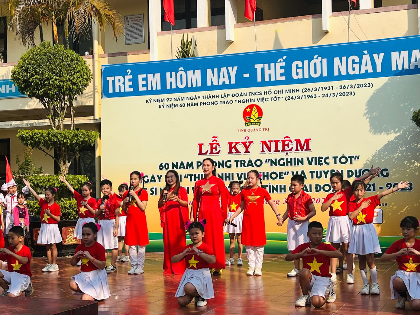 Tỉnh Đoàn Quảng Trị tổ chức Lễ kỷ niệm 60 năm phong trào &quot;Nghìn việc tốt&quot;.