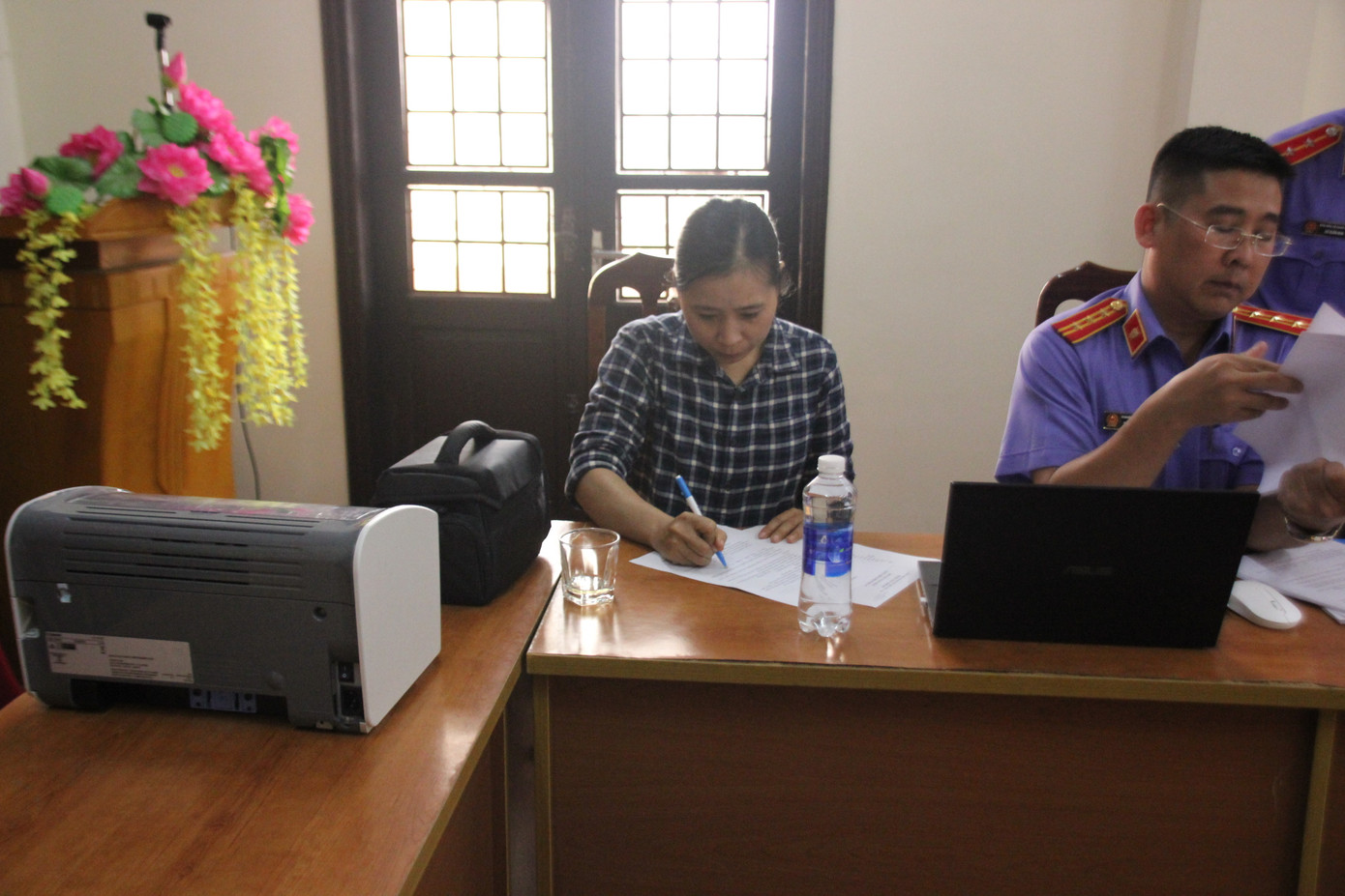 Phan Thị Anh bị khởi tố về tội "Tham ô tài sản". Ảnh: Xuân Nha