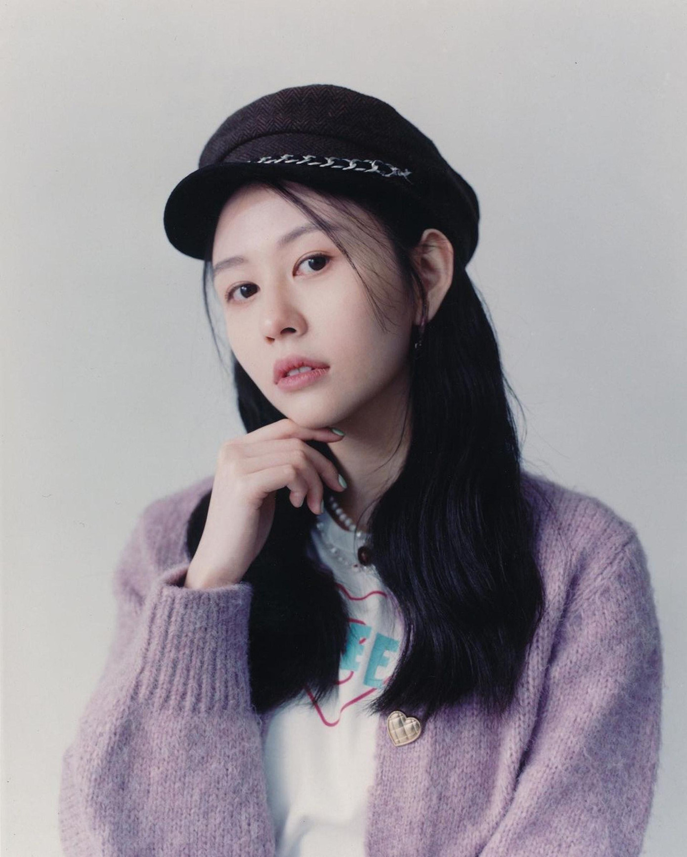 Thẩm Nguyệt thừa hưởng nét đẹp từ người mẹ nổi tiếng.