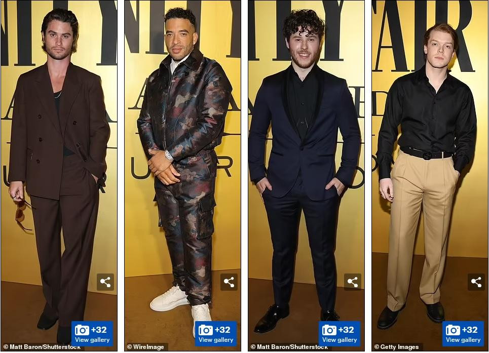 Các diễn viên Chase Stokes, Jason Lee, Nolan Gould và Cameron Monaghan.