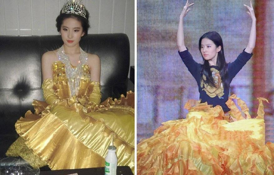 Dân mạng Trung Quốc trầm trồ trước nhan sắc không tì vết của Lưu Diệc Phi năm 19 tuổi. Nhiều người còn tuyên bố, cô chính là "Nữ thần Kim Ưng" đẹp nhất.