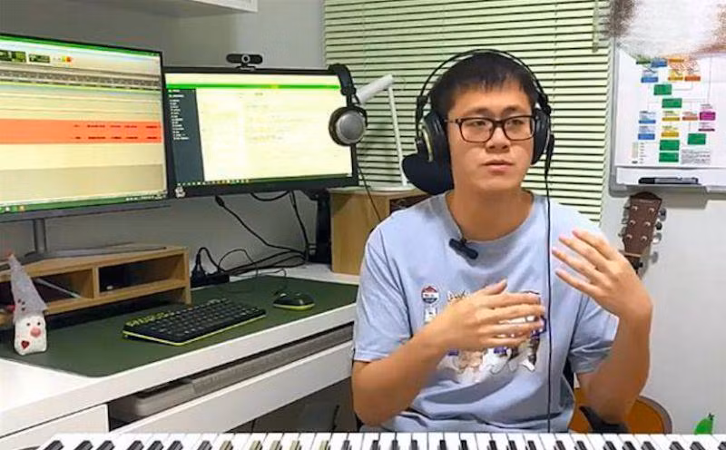 Nhạc sĩ Lưu Tiếu Hàn.