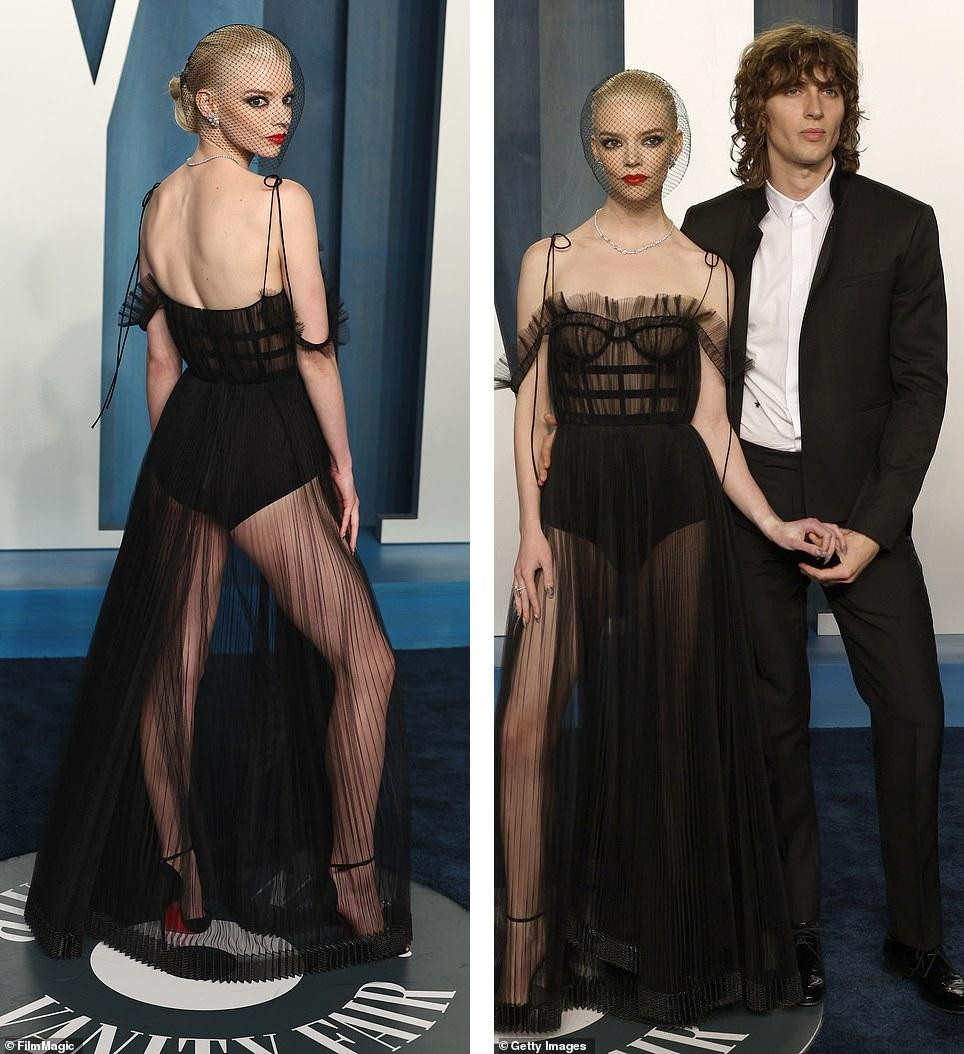 Anya Taylor-Joy sắc sảo bên bạn trai Malcolm McRae.