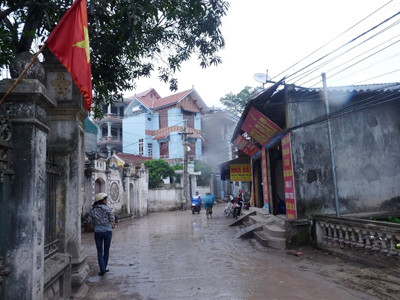 Những ngôi nhà tầng mọc lên