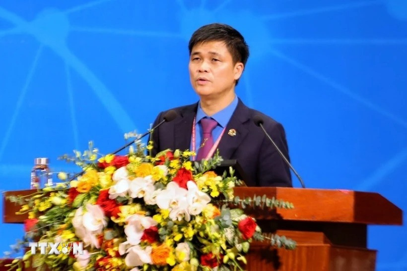 Ông Ngọ Duy Hiểu, Phó Chủ tịch Tổng Liên đoàn Lao động Việt Nam kiêm giữ chức Ủy viên Hội đồng quản lý Bảo hiểm xã hội. Ảnh: TTXVN. Ông Ngọ Duy Hiểu, Phó Chủ tịch Tổng Liên đoàn Lao động Việt Nam kiêm giữ chức Ủy viên Hội đồng quản lý Bảo hiểm xã hội. Ảnh: TTXVN.