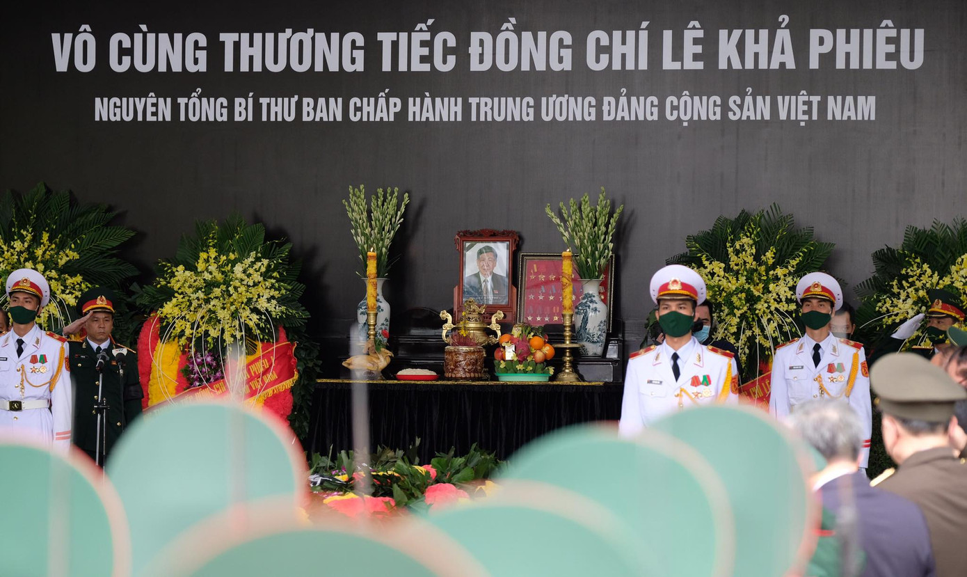 Lễ an táng nguyên Tổng Bí thư Lê Khả Phiêu ảnh 1