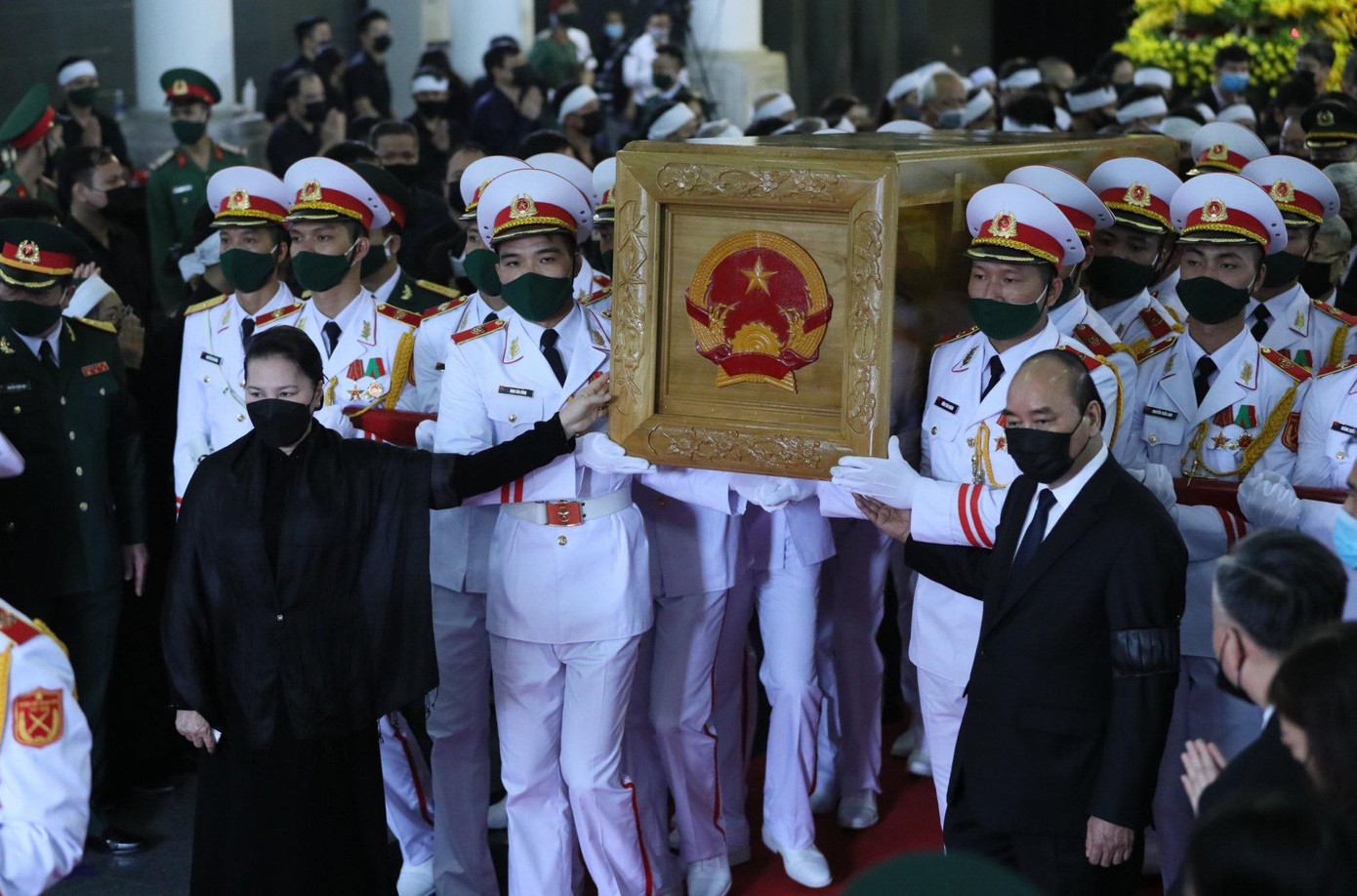 Cử hành trọng thể lễ truy điệu nguyên Tổng Bí thư Lê Khả Phiêu ảnh 6