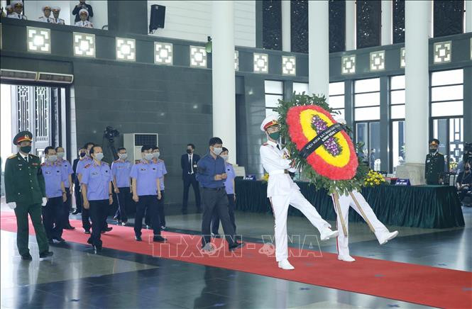 Cử hành trọng thể lễ truy điệu nguyên Tổng Bí thư Lê Khả Phiêu ảnh 30