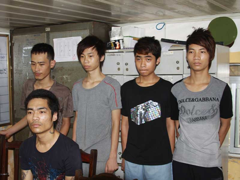 Băng cướp bị bắt