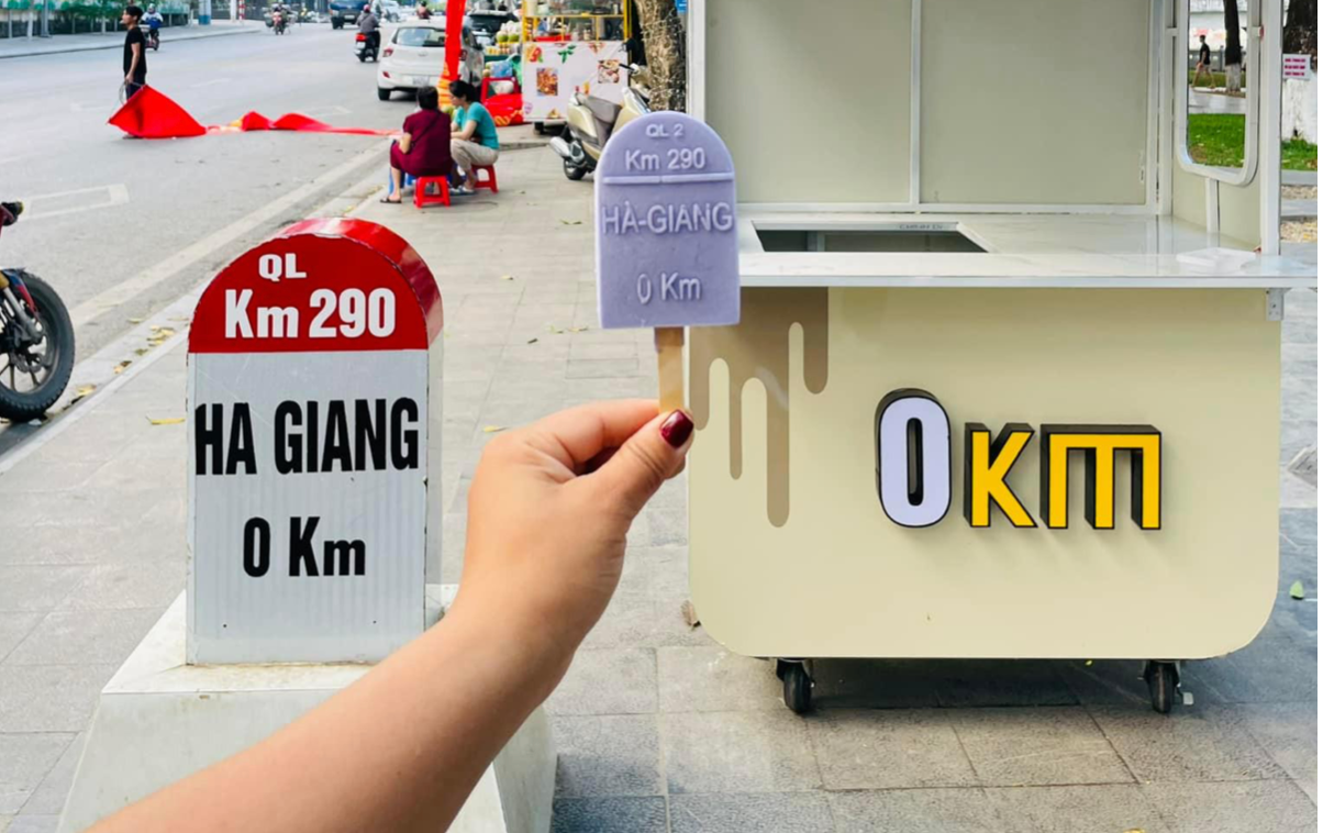 Que kem “Hà Giang 0 Km” giống y hệt bản gốc. Ảnh: Hoàng Thanh Chiều.