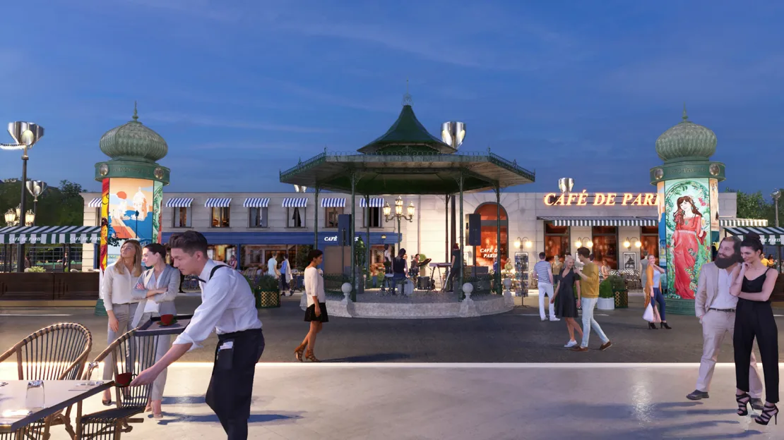 Những khán giả Olympic giàu có sẽ có thể theo dõi lễ khai mạc từ khung cảnh kiểu quán bia.