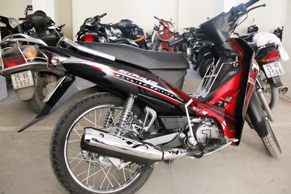 Chiếc xe hung thủ cướp đi đã được cảnh sát thu hồi