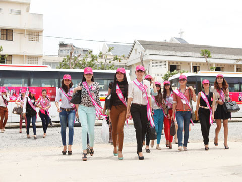 Các thí sinh đã có một chuyến đi ý nghĩa