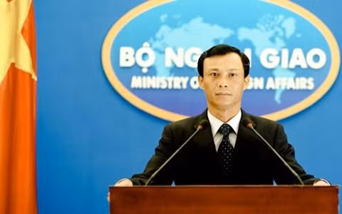 Người phát ngôn Bộ Ngoại giao Việt Nam, Lương Thanh Nghị. Ảnh: Chinhphu.vn. Người phát ngôn Bộ Ngoại giao Việt Nam, Lương Thanh Nghị. Ảnh: Chinhphu.vn