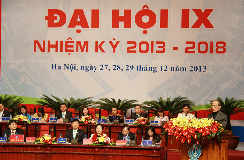 Chủ tịch QH Nguyễn Sinh Hùng phát biểu tại Đại hội