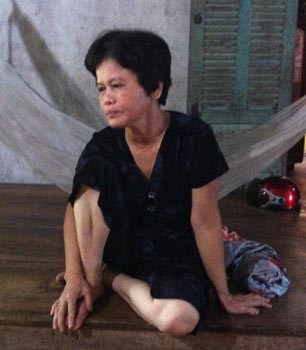 Bà Võ Thị Tư - Em ruột ông C.: 