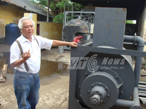 Máy thái sắn tự động 