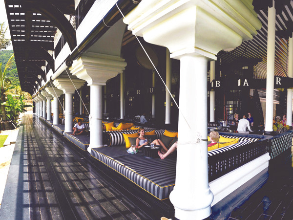 Một góc khu Intercontinental Danang Sun Peninsular Resort - bãi Bắc núi Sơn Trà, Đà Nẵng Ảnh: mai anh - Nam cường