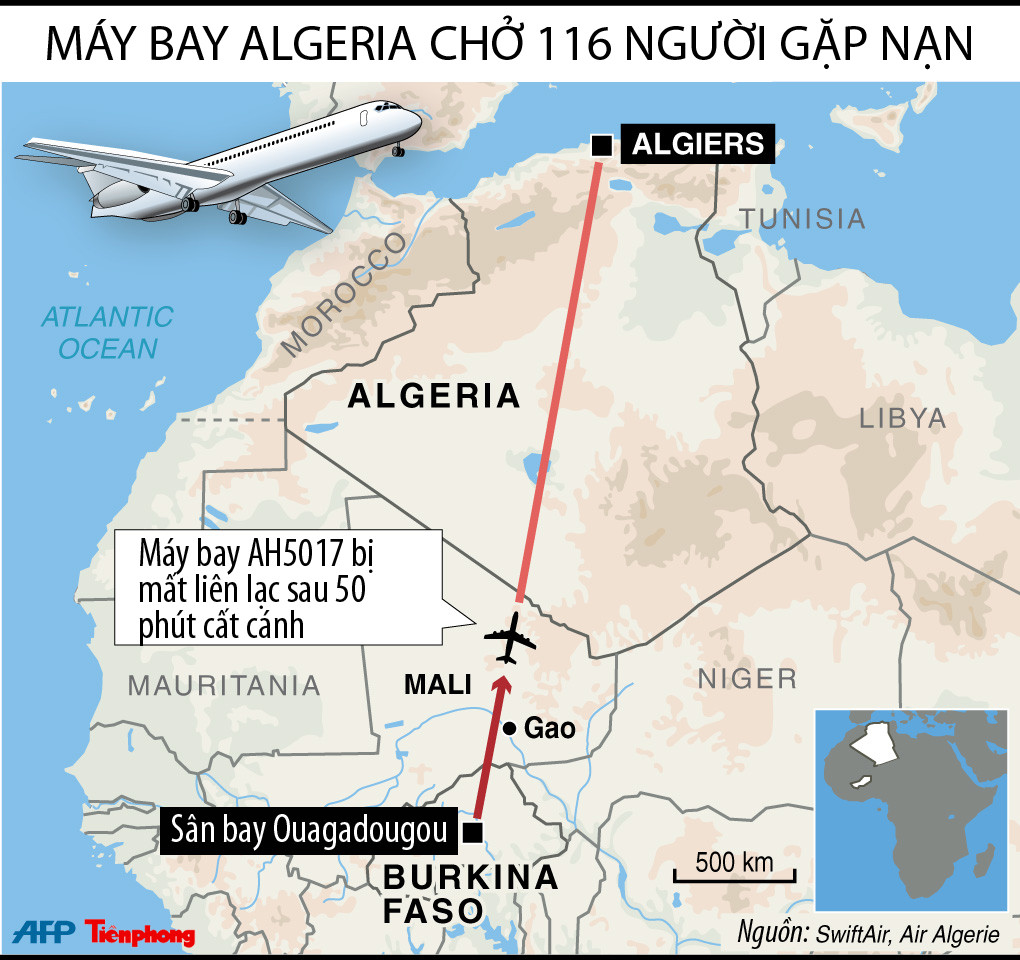 Tìm thấy xác máy bay Algeria ở sa mạc bắc Mali ảnh 3