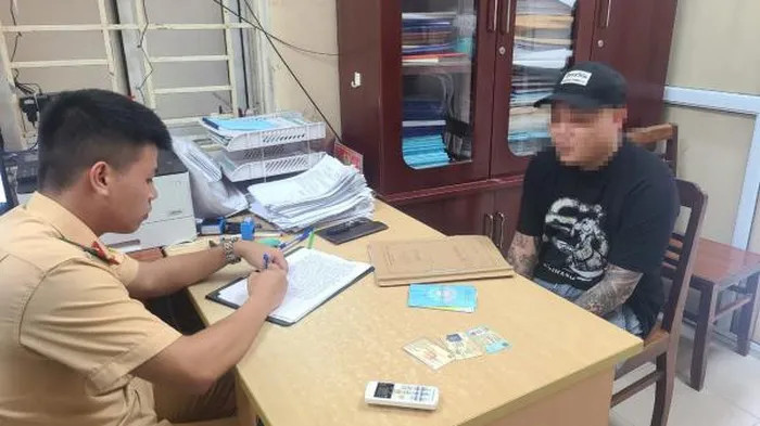 N tại cơ quan Công an. Ảnh: CACC.