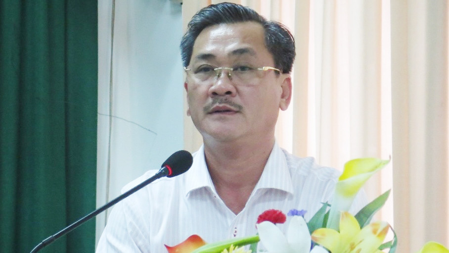 Ông Nguyễn Hữu Từ - Giám đốc Sở LĐ-TB&amp;XH Phú Yên. Ảnh: L.H.