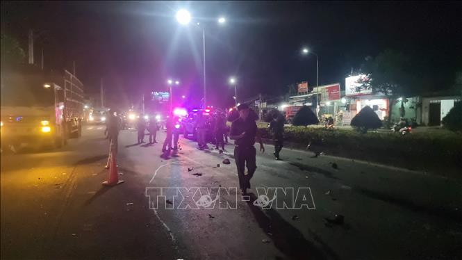 Hiện trường vụ tai nạn. Hiện trường vụ tai nạn.