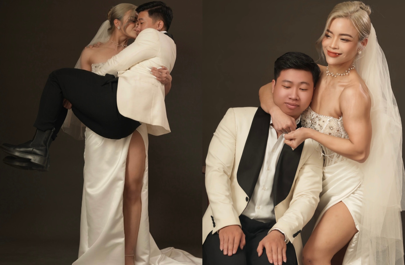 Bộ ảnh cưới độc đáo khiến cộng đồng mạng thích thú.