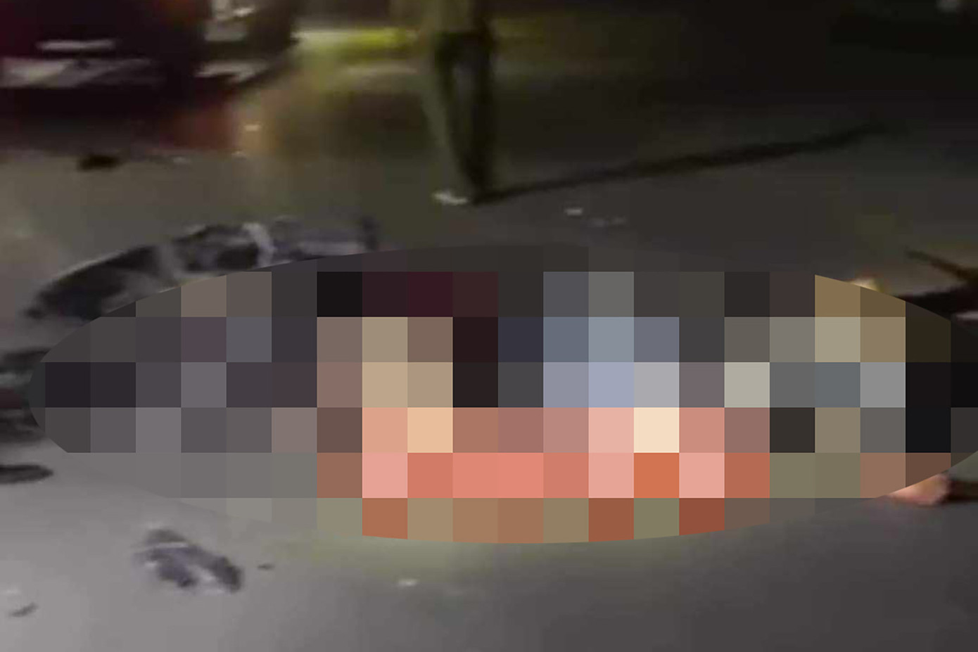 Sau vụ va chạm giao thông, 2 thanh niên tử vong tại chỗ. Ảnh: CACC