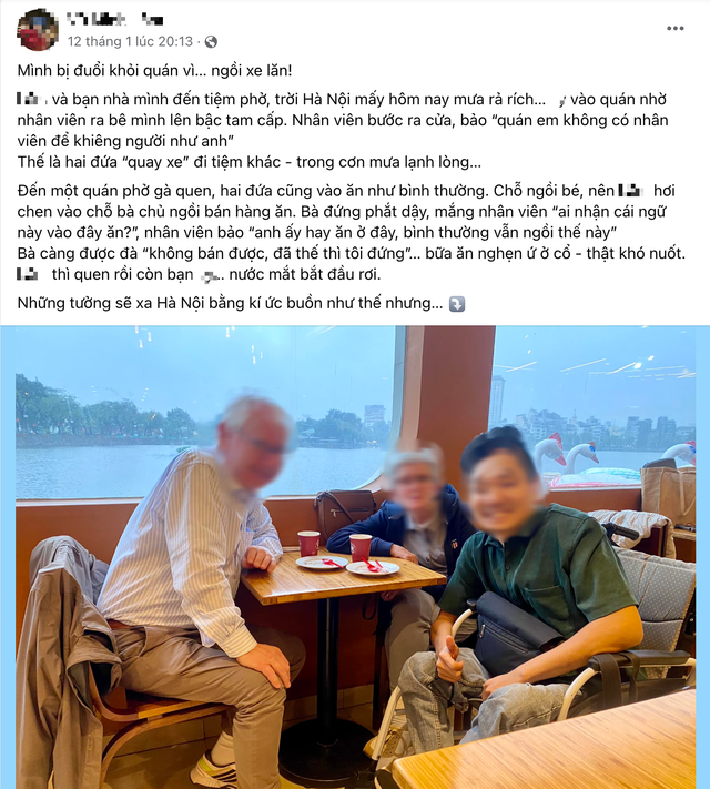 Nội dung anh L. đăng trên facebook cá nhân. Ảnh chụp màn hình Nội dung anh L. đăng trên facebook cá nhân. Ảnh chụp màn hình