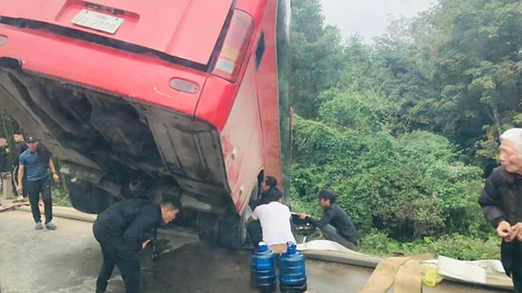 Hiện trường vụ việc.