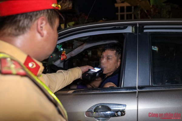 Quá trình làm nhiệm vụ không ghi nhận tài xế ô tô nào vi phạm.