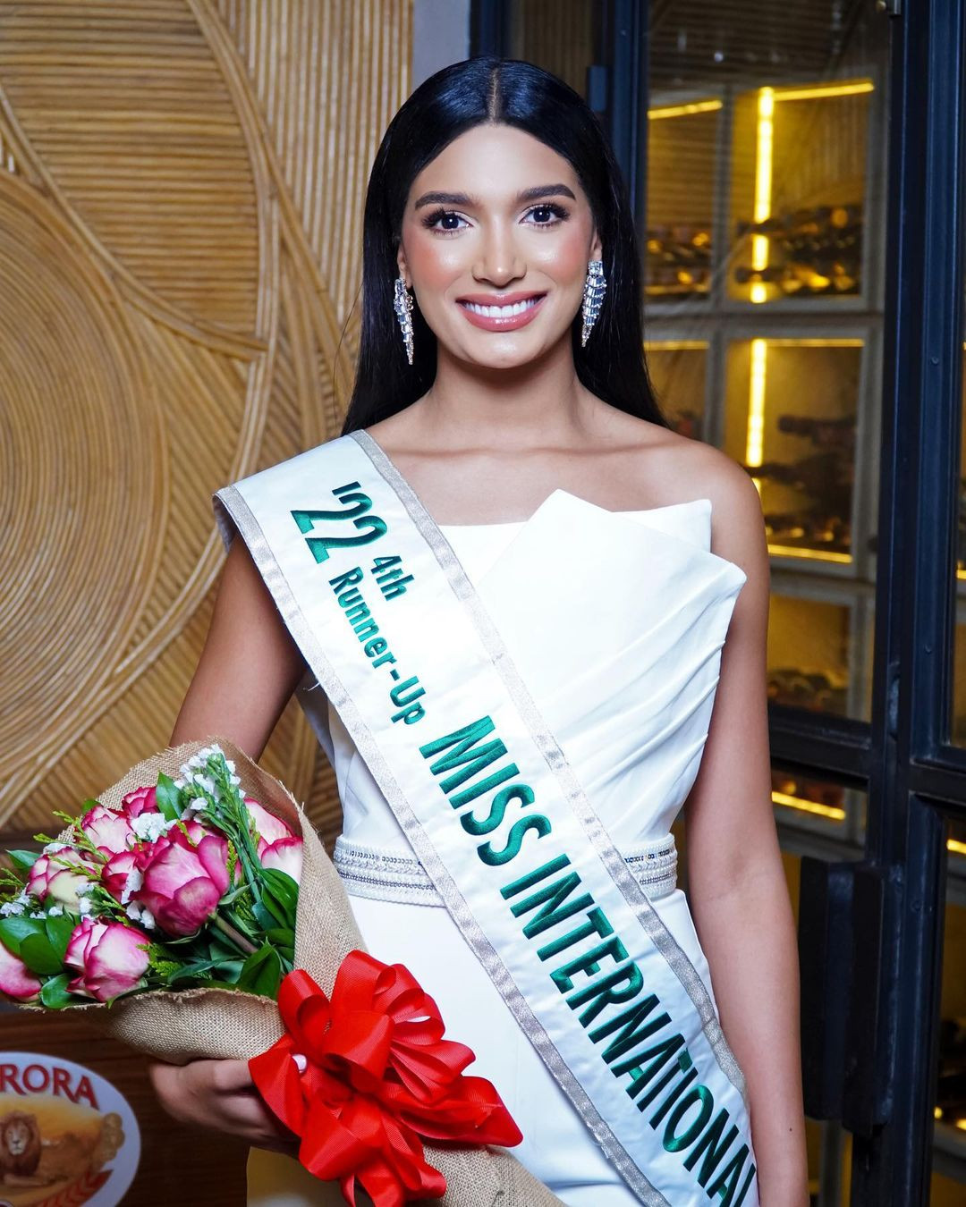 Celinee Santos Frías từng giành ngôi Á hậu 4 Hoa hậu Quốc tế 2022.