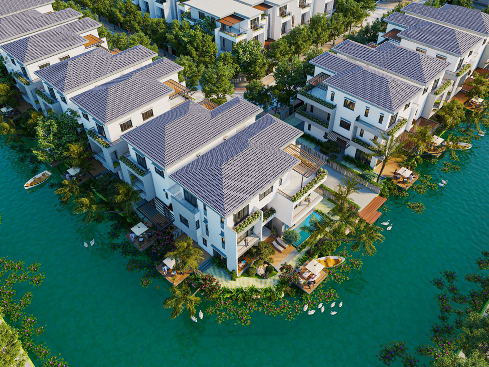 Phối cảnh khu Biệt thự tại Dự án BGI Diamond Bay Phối cảnh khu Biệt thự tại Dự án BGI Diamond Bay