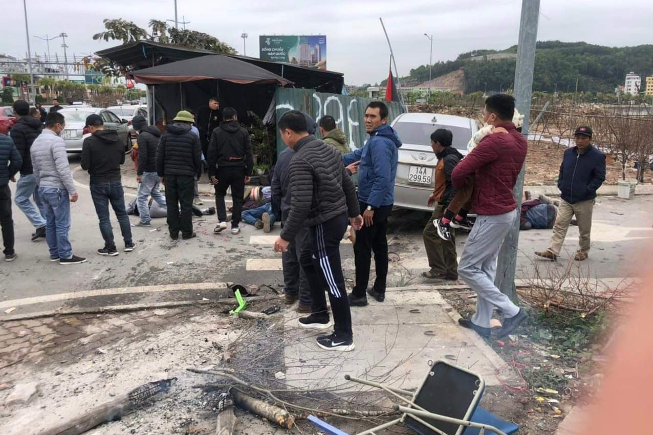 Hiện trường vụ việc.