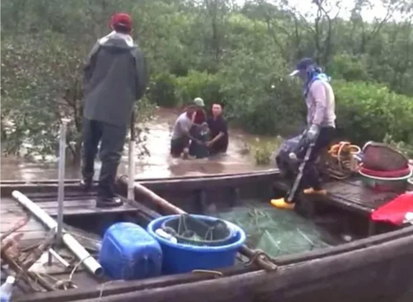 Hiện trường vụ việc.