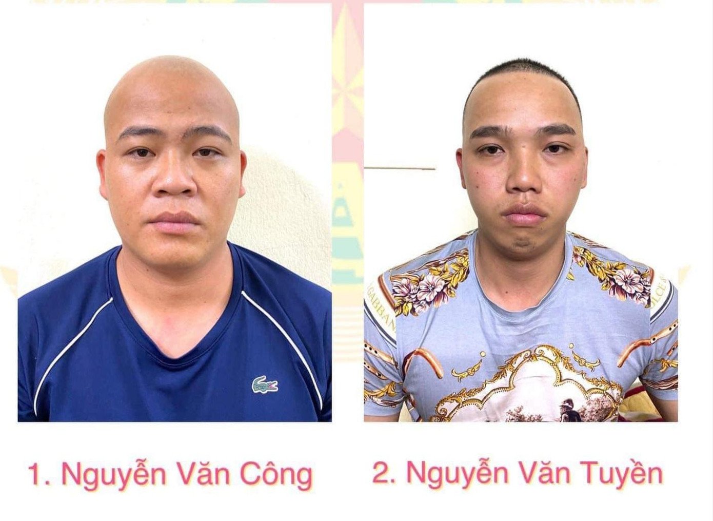 Hai đối tượng cầm đầu đường dây tín dụng đen tại Móng Cái vừa bị bắt giữ. Hai đối tượng cầm đầu đường dây tín dụng đen tại Móng Cái vừa bị bắt giữ.