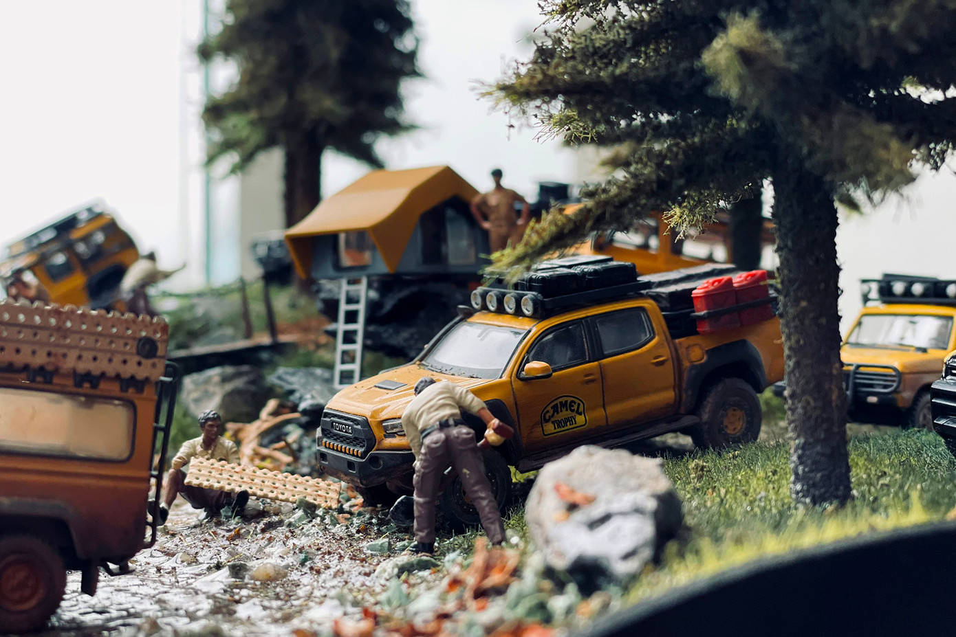 Từ sưu tập xe cho hợp tiểu cảnh đến tìm những vật liệu, phụ kiện đi kèm Từ sưu tập xe cho hợp tiểu cảnh đến tìm những vật liệu, phụ kiện đi kèm