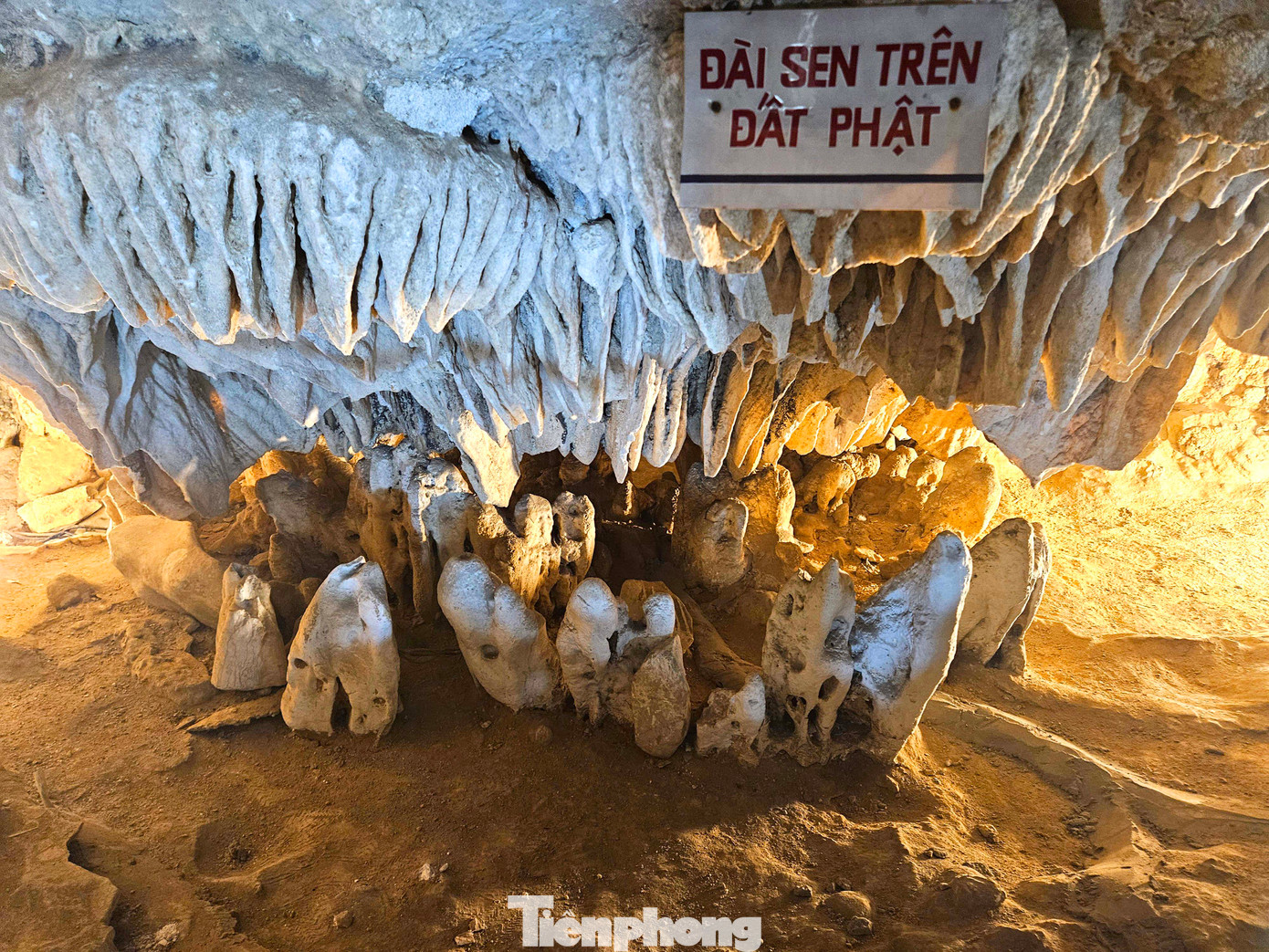 Những bảng chú thích nhếch nhác, sơ sài.