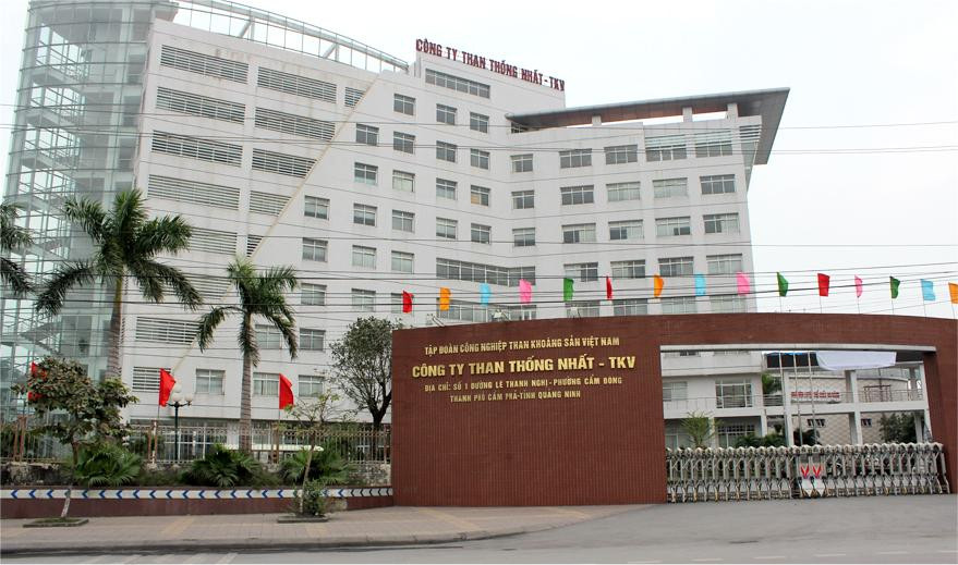 Trụ sở Công ty than Thống Nhất - TKV nơi xảy ra vụ việc.