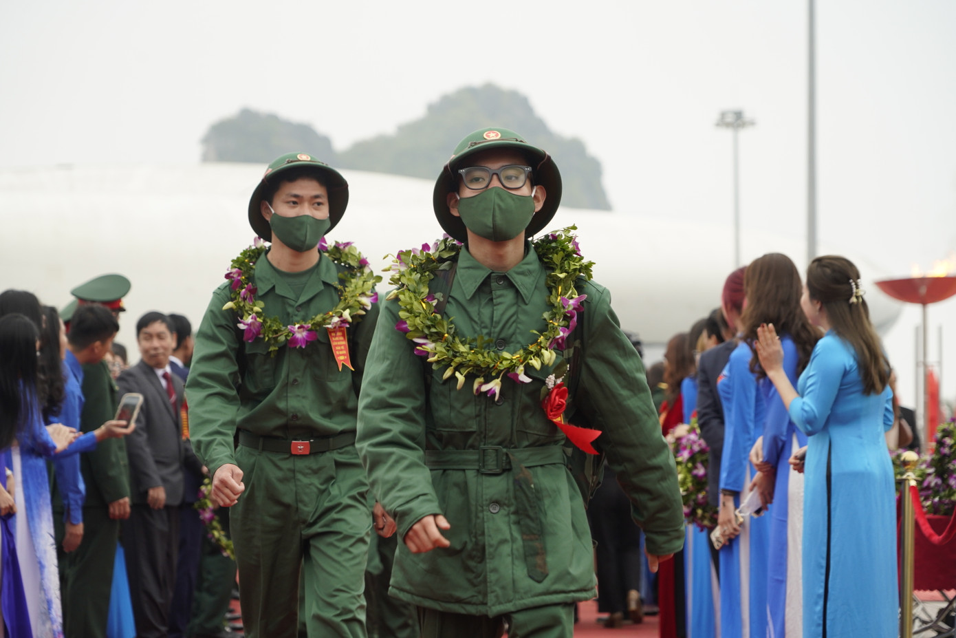 Năm nay Quảng Ninh có 1.850 thanh niên ưu tú nhập ngũ vào 8 đơn vị thuộc Bộ Quốc phòng.