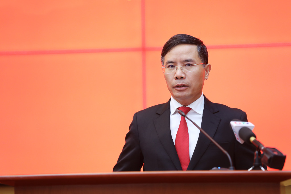 Ông Phạm Đức Ấn - Phó Bí thư Tỉnh ủy Quảng Ninh, phát biểu nhận nhiệm vụ. Ông Phạm Đức Ấn - Phó Bí thư Tỉnh ủy Quảng Ninh, phát biểu nhận nhiệm vụ.