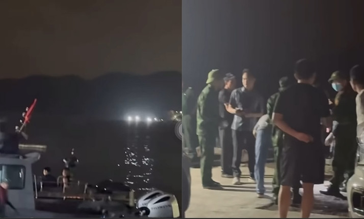 Lực lượng chức năng vẫn đang truy tìm nhóm 5 người nhập cảnh trái phép.