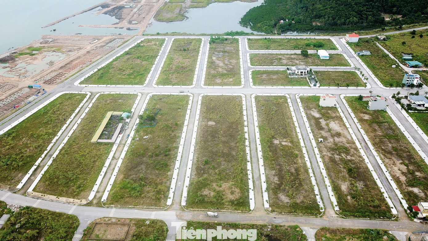 Được hứa hẹn là khu đô thị bậc nhất về tiện ích nhưng đến nay khu đô thị vẫn bị bỏ hoang, cỏ mọc um tùm.