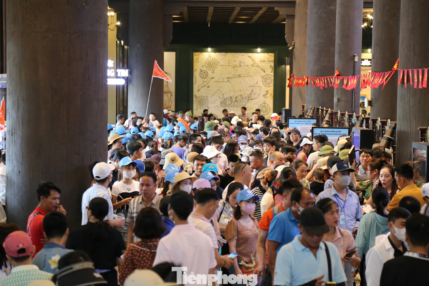 Đa số du khách thăm vịnh là các đoàn do các Công ty du lịch lên sẵn lịch tour.