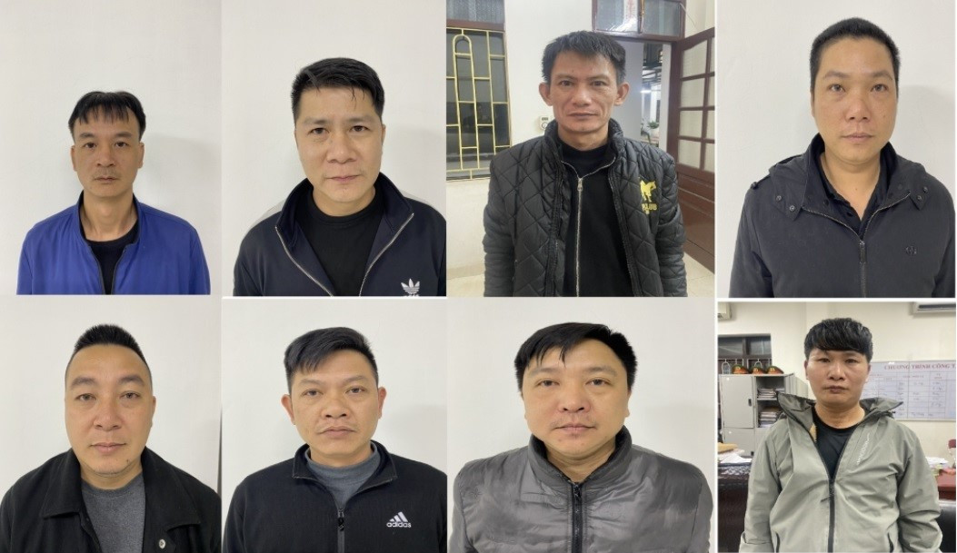 Các đối tượng bị khởi tố trong vụ án Các đối tượng bị khởi tố trong vụ án