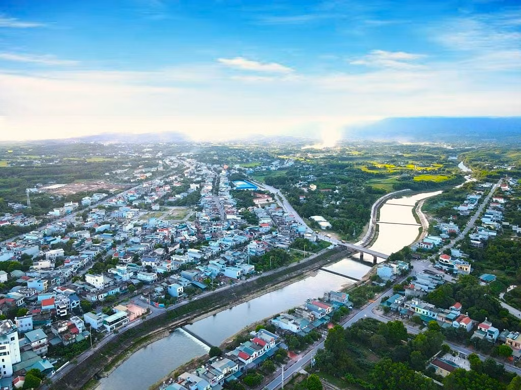 Một góc xã Đầm Hà, Quảng Ninh.