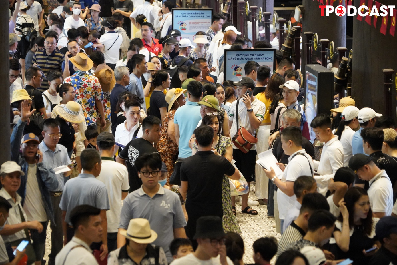 Đa số khách tham quan vịnh là các gia đình nhỏ và các đoàn do các công ty tổ chức tour.