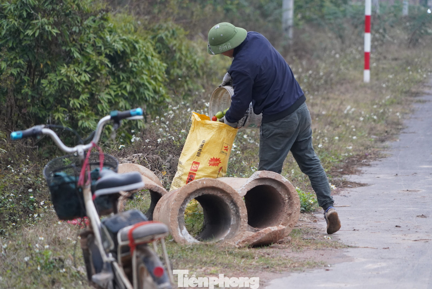 "Nhà nào chăn gà cũng hái cà chua về cho gà ăn, nhưng ăn ít còn được, ăn nhiều gà bị bệnh lại khổ hơn nữa", anh Phúc nông dân thôn Hố Giải nói. "Nhà nào chăn gà cũng hái cà chua về cho gà ăn, nhưng ăn ít còn được, ăn nhiều gà bị bệnh lại khổ hơn nữa", anh Phúc nông dân thôn Hố Giải nói.