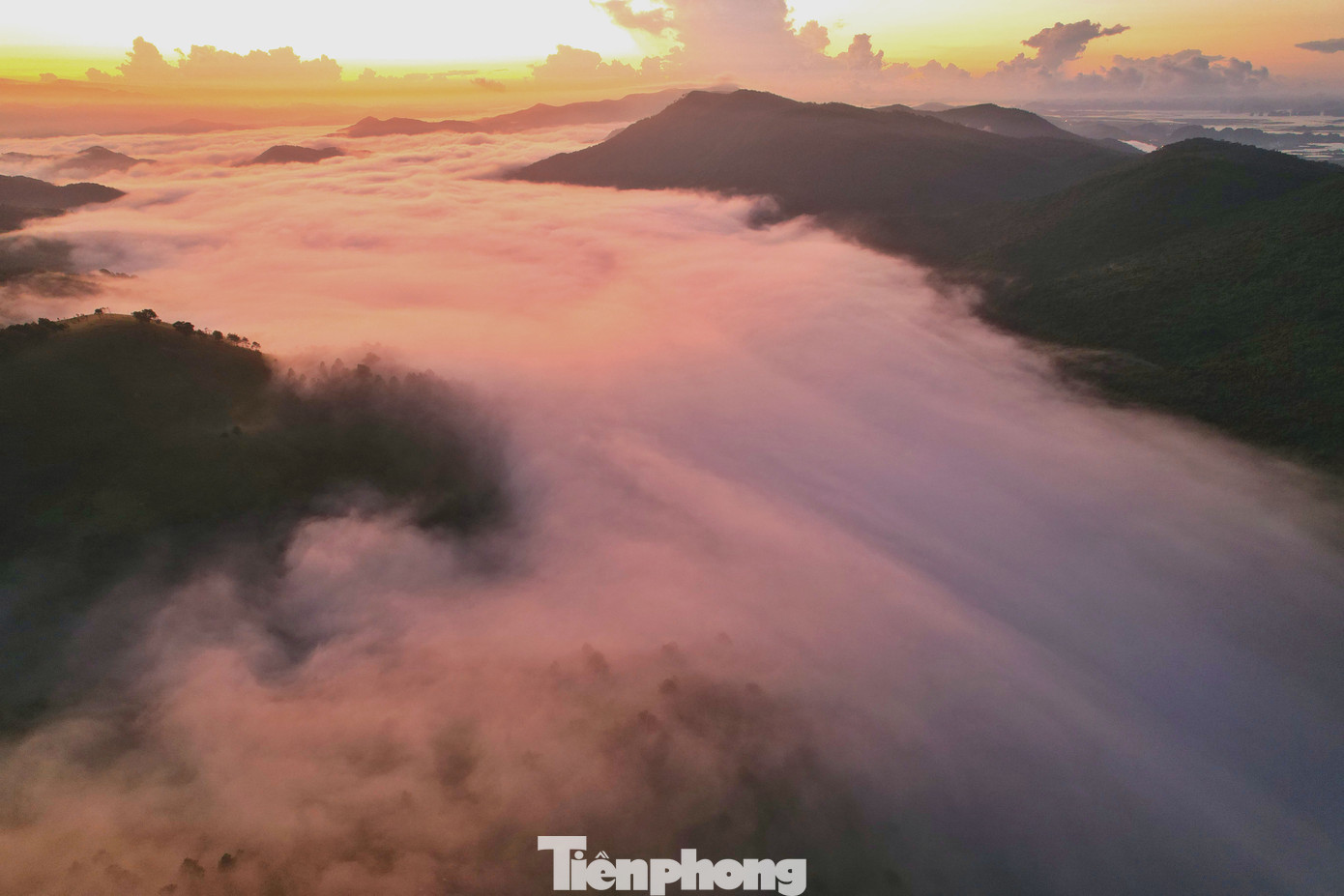 Cuối thu, những thảm cỏ xanh sẽ chuyển dần sang màu vàng úa rồi màu nâu tím.