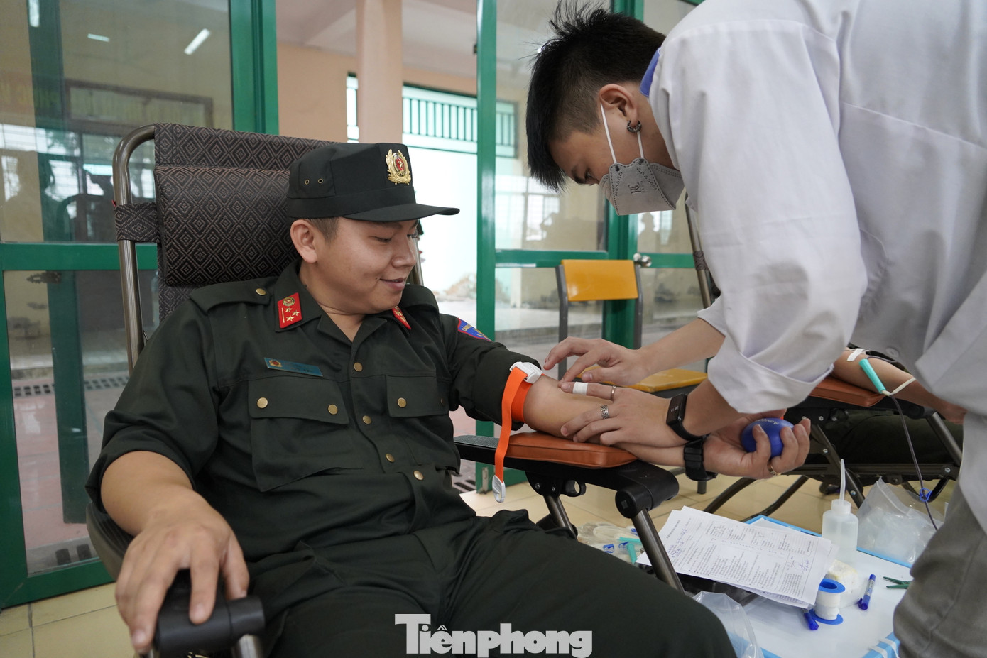 Dự kiến chương trình hiến máu lần này sẽ thu về gần 500 đơn vị máu.